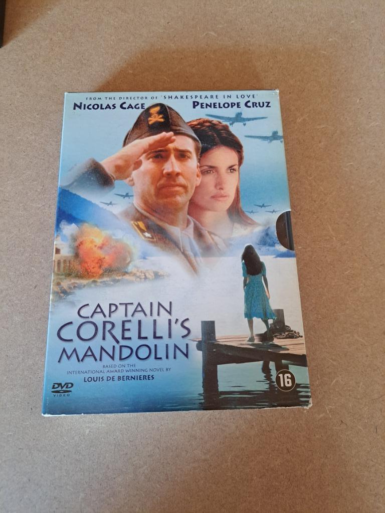 DVD Captain Corelli's mandoline, Ophalen, Zo goed als nieuw, Oorlog