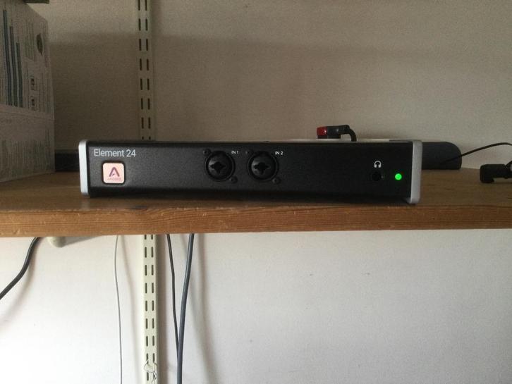 Apogee Digital Element 24 audio interface met Control, Audio, Tv en Foto, Professionele apparaten, Gebruikt, Audio, Ophalen of Verzenden