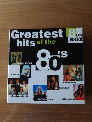 Greatest hits of the 80's (8 cd's)