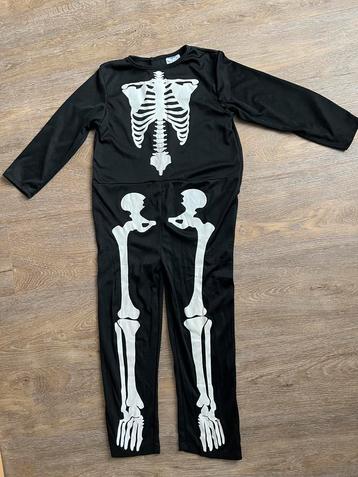 Skelet verkleed kostuum - glow in the dark  - Halloween 