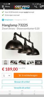 Hanglamp industrieel, Ophalen, Zo goed als nieuw