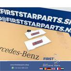 BRABUS 800 ROCKET LOGO SET LETTERS ZWART / ROOD LOGO ZIJSCHE, Gebruikt, -, Ophalen of Verzenden, Achter