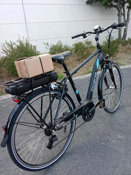 Elektrische herenfiets met /Shimano trapmotor/, Fietsen en Brommers, Elektrische fietsen, Ophalen
