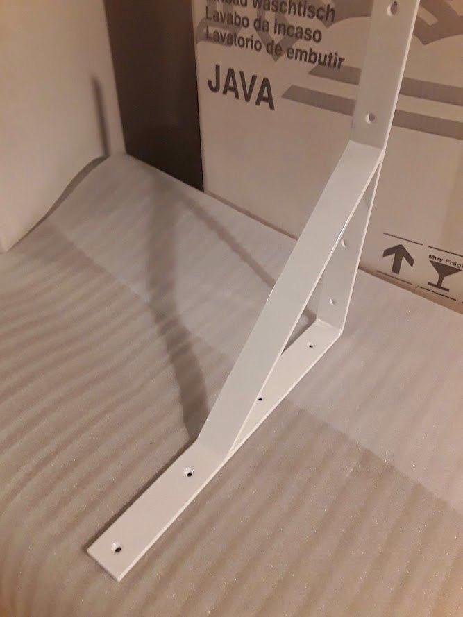 Hoekbeugel zwaar model Wit 40x40 cm  5mm dik 8 stuks nieuw, Doe-het-zelf en Bouw, Werkbanken, Nieuw, Minder dan 70 cm, Ophalen