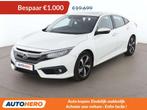 Honda Civic 1.5 VTEC Executive (bj 2017, automaat), 4 deurs, 182 pk, Zwart, Parkeersensor