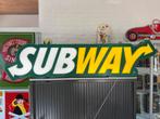 SUBWAY oude reclame lichtbak USA, Verzamelen, Merken en Reclamevoorwerpen, Ophalen, Gebruikt, Lichtbak of (neon) lamp