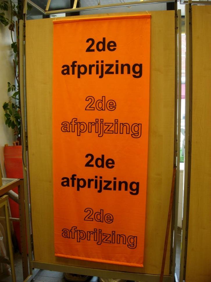 Banners '2de afprijzing', Diversen, Vlaggen en Wimpels, Gebruikt, Ophalen of Verzenden