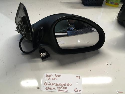 Seat Leon 1.8 20v 2003  Elektr bed. Buitenspiegel Rechtsvoor, Auto-onderdelen, Spiegels, Gebruikt, Ophalen of Verzenden