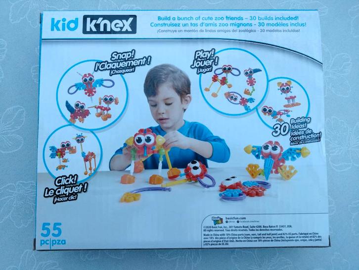 Kids K'nex Zoo friends, Kinderen en Baby's, Speelgoed | Bouwstenen, Nieuw, K'nex, Ophalen