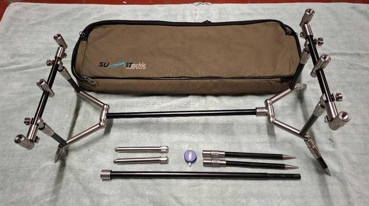 summit tackle rodpod black edition, Watersport en Boten, Hengelsport | Karpervissen, Zo goed als nieuw, Complete set, Ophalen