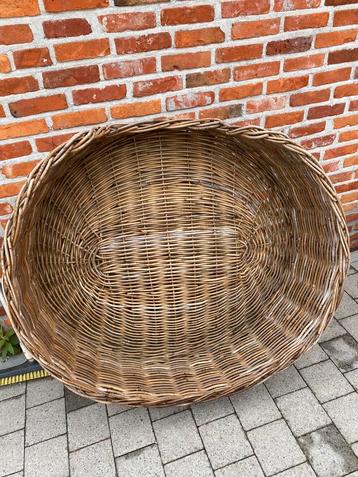 Rieten hondenmand  beschikbaar voor biedingen