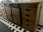 Dressoir te koop massief hout, Huis en Inrichting, Ophalen, Met deur(en), 150 tot 200 cm, Teakhout