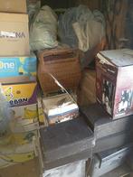 Materiaal rommelmarkt, Ophalen