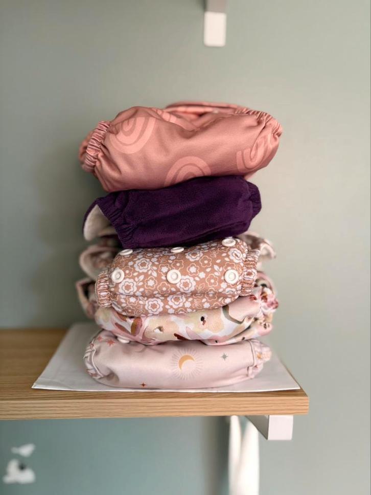 Newborn en aio wasbare luiers, Kinderen en Baby's, Overige Kinderen en Baby's, Zo goed als nieuw, Ophalen