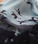 Mandor - type wol deken, Blauw, Gebruikt, Ophalen of Verzenden, Tweepersoons
