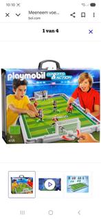 Tafelvoetbal playmobil, Ophalen