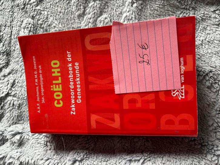 A.A.F. Jochems - Coëlho Zakwoordenboek der Geneeskunde, Boeken, Wetenschap, Ophalen