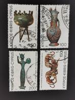 Cyprus 1980 - archeologische schatten, Postzegels en Munten, Ophalen of Verzenden, Gestempeld