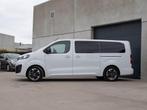 Opel Zafira Life 8 ZIT|75KWH 136PK|LEDER|CAMERA|NAVI|SNEL B, Auto's, Opel, 4 deurs, Monovolume, Zwart, Wit