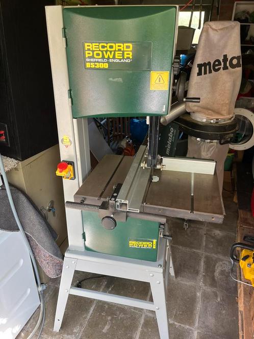 BS300 Record Power lintzaag, Doe-het-zelf en Bouw, Gereedschap | Zaagmachines, Zo goed als nieuw, Lintzaag, 1200 watt of meer
