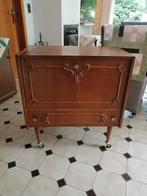 Vintage TV Kast op wieltjes, Ophalen, Overige materialen, Gebruikt, 50 tot 100 cm