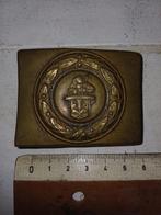 Militaria ww 1 de koperen riemgesp, Ophalen of Verzenden, Landmacht, Overige typen
