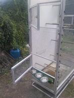 grote vogelkooi/mini voliere, Ophalen, Zo goed als nieuw, Aluminium, Vogelkooi