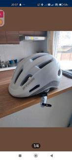 B-TWIN fietshelm Wit, Ophalen, Zo goed als nieuw
