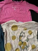 Mexx 3 t-shirts lange mouwen 62-68 en 1 jeans jurk Hema, Kinderen en Baby's, Babykleding | Maat 62, Ophalen of Verzenden