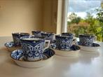 7 x mokka kopjes « Thierry & Breul Munich Milton 1890-1900 », Antiek en Kunst, Antiek | Servies compleet