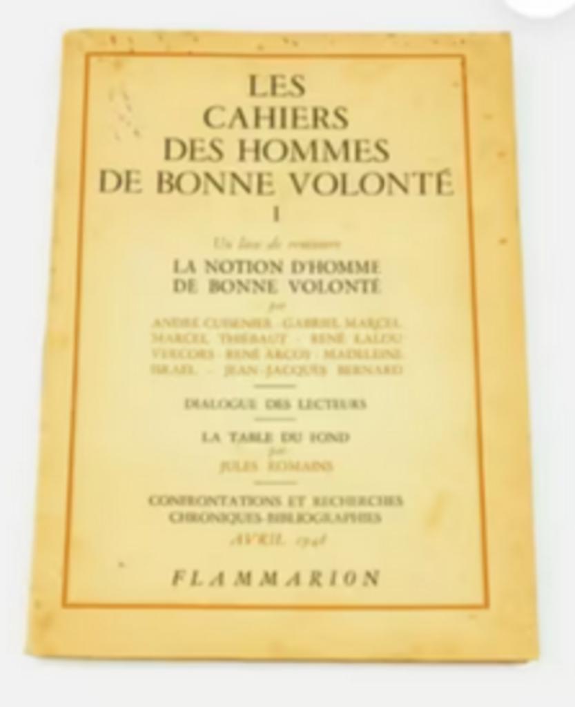 Les cahiers des hommes de bonne volonté et divers ouvrages T, Enlèvement ou Envoi