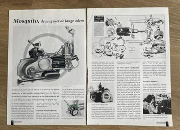 Unieke Map met documentatie Mosquito bromfiets Brommers beschikbaar voor biedingen