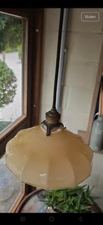 Opaline glazen plafondlamp, Enlèvement, Utilisé