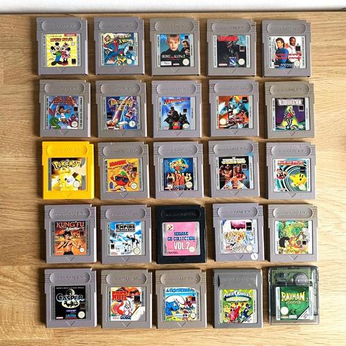 ② 25 jeux Nintendo Game Boy — Jeux