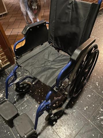 rolstoel, Diversen, Rolstoelen, Ophalen, Inklapbaar, Zo goed als nieuw, Duwrolstoel