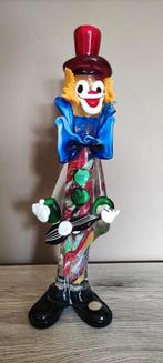 Zeer mooie clown in Murano-glas., Ophalen of Verzenden