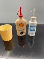 Dit is een vintage Shell "domestic oil" fles,, Hobby en Vrije tijd, Naaimachines en Toebehoren, Ophalen of Verzenden