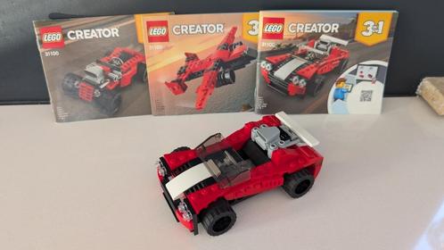 Lego „De sportwagen (31100)”, Kinderen en Baby's, Speelgoed | Duplo en Lego, Zo goed als nieuw, Lego, Complete set, Ophalen
