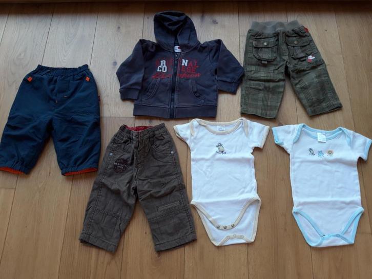 Lot de 6 vêtements garçon - 9 mois- à la pièce ou en lot, Enfants & Bébés, Vêtements de bébé | Taille 74, Utilisé, Garçon, Enlèvement