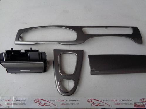Dashboard delen aluminium Jaguar S-Type 2002-2007 XR847355, Auto-onderdelen, Dashboard en Schakelaars, Jaguar, Gebruikt, Herkomst onderdeel bekend
