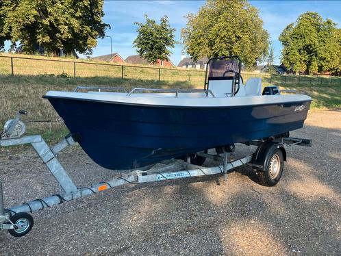 Te koop mooi bootje, Watersport en Boten, Vis- en Consoleboten, Zo goed als nieuw, Elektrisch, Ophalen