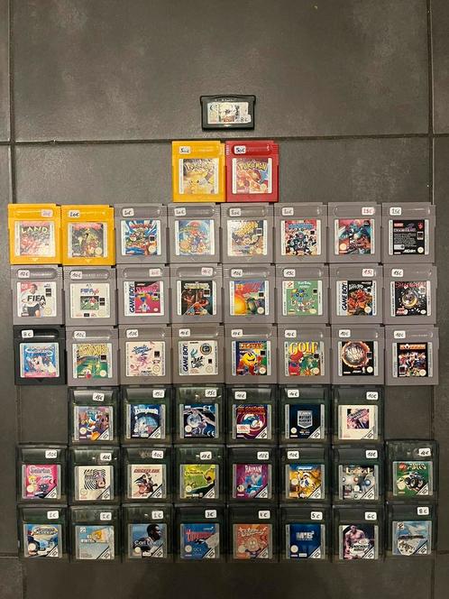 Jeux Nintendo game boy, Consoles de jeu & Jeux vidéo, Jeux | Nintendo Game Boy, Utilisé