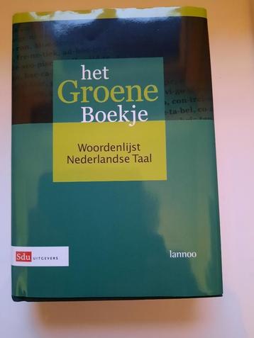 Het groene boekje beschikbaar voor biedingen
