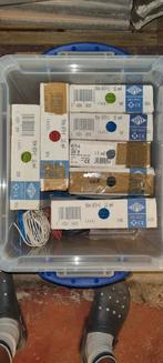 VOB H07V elektrische kabels 7 spoelen van 100m blauw, rood.., Ophalen, Nieuw
