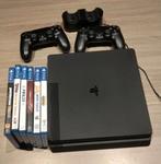 PlayStation 4 console, 2 controllers en oplaadstation+games, Games en Spelcomputers, Spelcomputers | Sony PlayStation 4, Ophalen of Verzenden