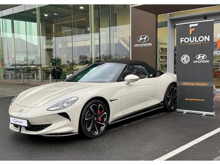 MG Cyberster 77kWh 510pk GT versie 4wd, Auto's, MG, Elektrisch, Coupé, 2 deurs, Automaat, Beige, Overige kleuren