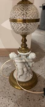 Porseleinen lamp met brons!, Antiek en Kunst, Ophalen