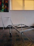 Vintage fauteuil aluminium, Ophalen, Zo goed als nieuw