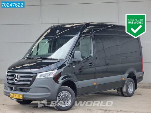 Mercedes Sprinter 519 CDI Automaat L2H2 Dubbellucht 10''MBUX, Auto's, Bestelwagens en Lichte vracht, Bedrijf, Te koop, Achteruitrijcamera