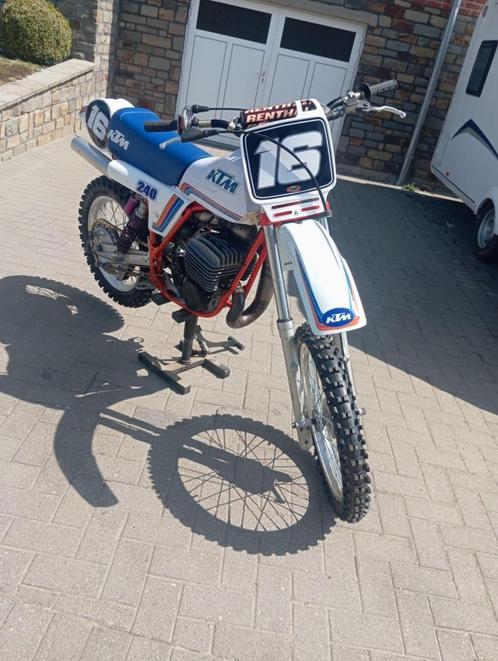 KTM 240 MC  1981, Motoren, Motoren | Oldtimers, Crossmotor, 1 cilinder, Ophalen